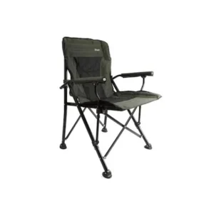 Scaun verde matlasat pentru pescuit cu schelet metalic Wind Blade