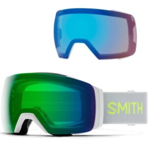 Ochelari de ski Smith I/O MAG XL alb cu lentile ChromaPop