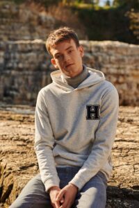 Hanorac din amestec de bumbac cu buzunar kangaroo AC&Co