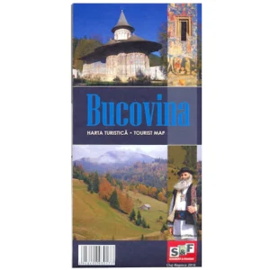 harta turistică Bucovina