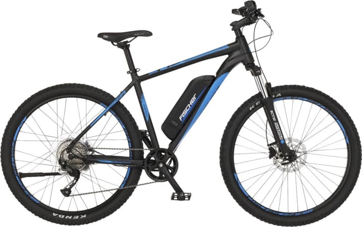 Fischer Montis 2.0 mountain bike pe un traseu montan