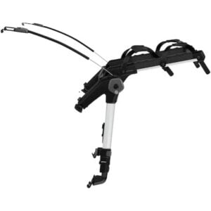 Suport biciclete Thule OutWay Hanging pentru 2 biciclete, cu montare pe portbagaj, negru cu aluminiu