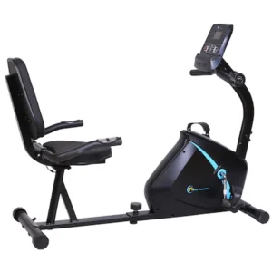 Bicicleta magnetică orizontală FiTtronic 510R cu display LCD și 8 trepte de dificultate