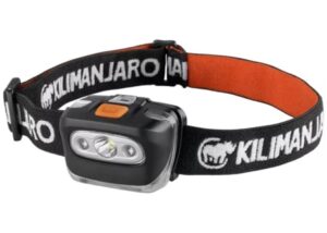 Lanterna frontală Kilimanjaro Trail 300 în acțiune