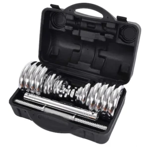 Set Gantere 2 în 1 Timeless Tools cu bară și discuri