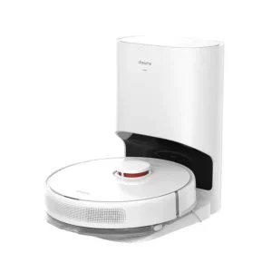 Aspirator robot Dreame D10 Plus alb pe fundal neutru