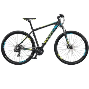 Bicicleta Cross GRX 7 HDB pe un traseu montan