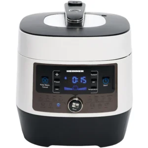 Multicooker Heinner HPCK-6WH alb cu vas antiaderent detașabil