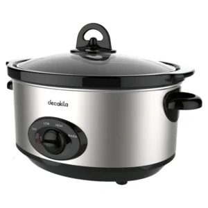 Slow Cooker Decakila 6.5 L 320 W din inox