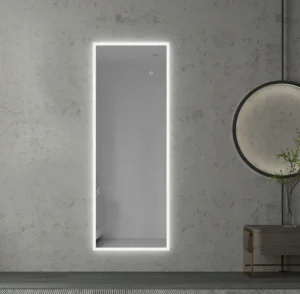 Oglindă LED pentru baie 50x135 cm cu touch senzor și iluminare 6500K