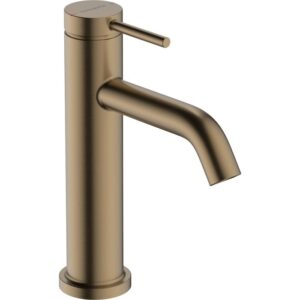Baterie pentru lavoar Hansgrohe Tecturis S 110 EcoSmart cu finisaj bronz periat