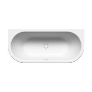 Cadă dreptunghiulară din oțel emailat de înaltă calitate, potrivită pentru băi moderne.