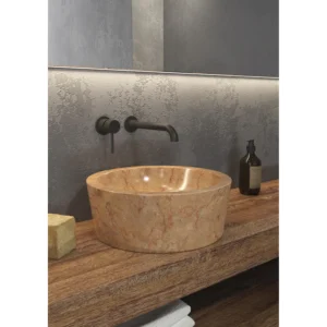 Lavoar de blat din piatră naturală pentru baie