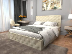 Cel mai bun pat matrimonial tapițat pentru un dormitor modern