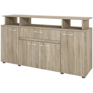 Comodă modernă cu 4 uși și un sertar pentru dormitor