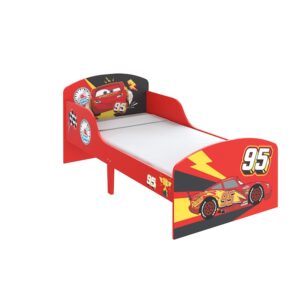 Pat pentru copii Lightning McQueen 75x143 cm, roșu, Cars Disney