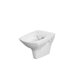 Vas WC suspendat cu tehnologia CleanOn, fără capac, ideal pentru băi moderne