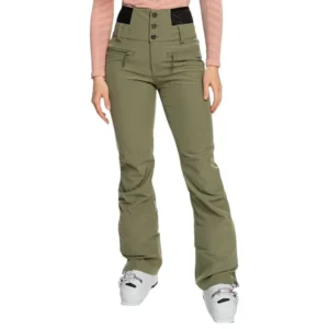 pantaloni schi damă impermeabili Roxy kaki