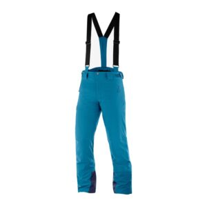 pantaloni ski bărbați impermeabili Salomon