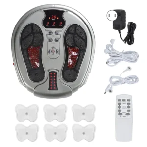 Aparat de masaj pentru picioare cu 99 nivele de intensitate și funcție cu infraroșu