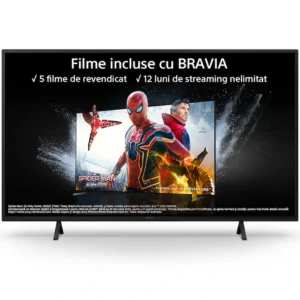 Televizor Sony BRAVIA 43X75WL, oferă 5 filme și 12 luni de streaming