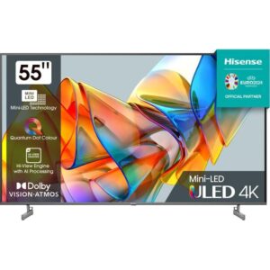 Televizor Hisense Mini-LED ULED 55U6KQ, ideal pentru gaming și divertisment 4K