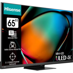 Televizor Hisense Mini-LED ULED 65U8KQ 4K cu tehnologie Mini-LED Pro și suport 144Hz