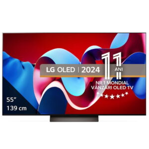 Televizor LG OLED evo 55C41LA 4K Ultra HD cu tehnologie de ultimă generație