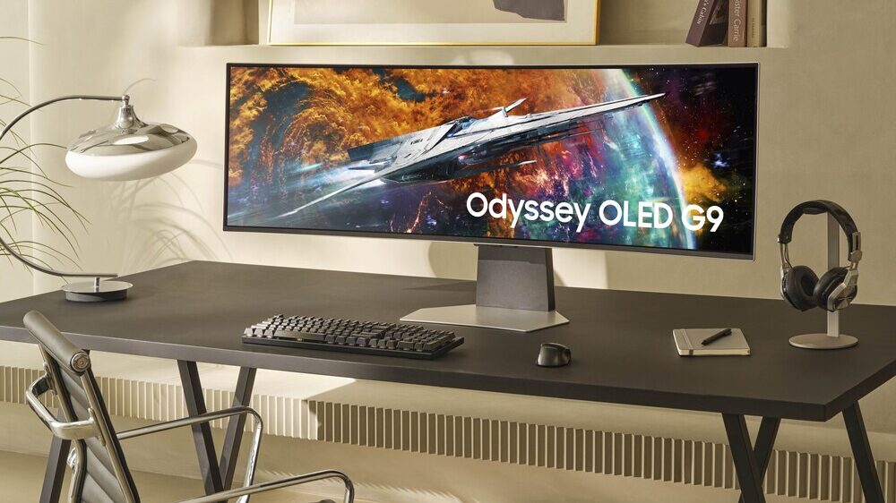 Monitor de gaming curbat Samsung Odyssey OLED G9 49 inch