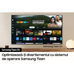 Televizor Samsung cu sistem de operare Tizen pentru divertisment optimizat
