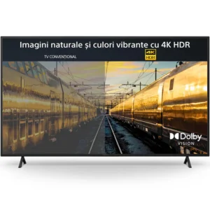 Televizor Sony Bravia LED 55X75WL cu imagini naturale și culori vibrante în 4K HDR