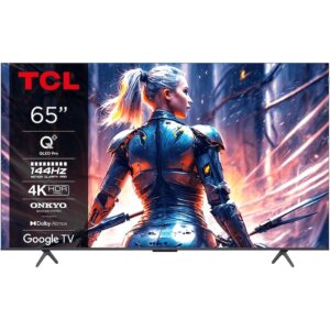 Televizor TCL QLED 65T8B cu tehnologie Quantum Dot și suport 144Hz