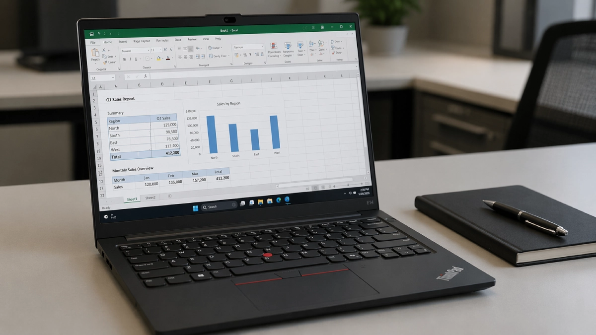 Lenovo ThinkPad E14 Gen 6 – cel mai bun laptop pentru birou