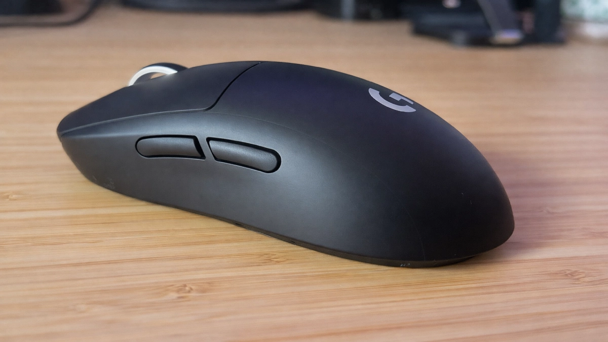 Mouse de gaming wireless Logitech G Pro X Superlight 2, design ultra-ușor, culoare neagră