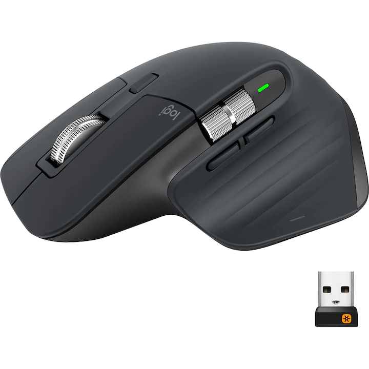 Mouse wireless Logitech MX Master 3 negru