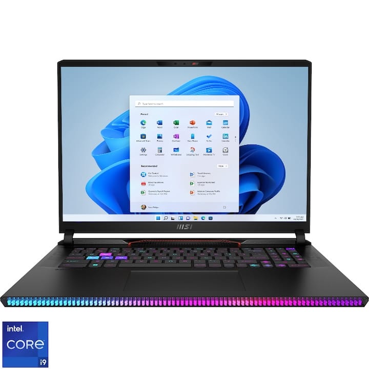 Laptop MSI Raider GE78 HX 17″ cu ecran QHD+ 240 Hz și RTX 4080