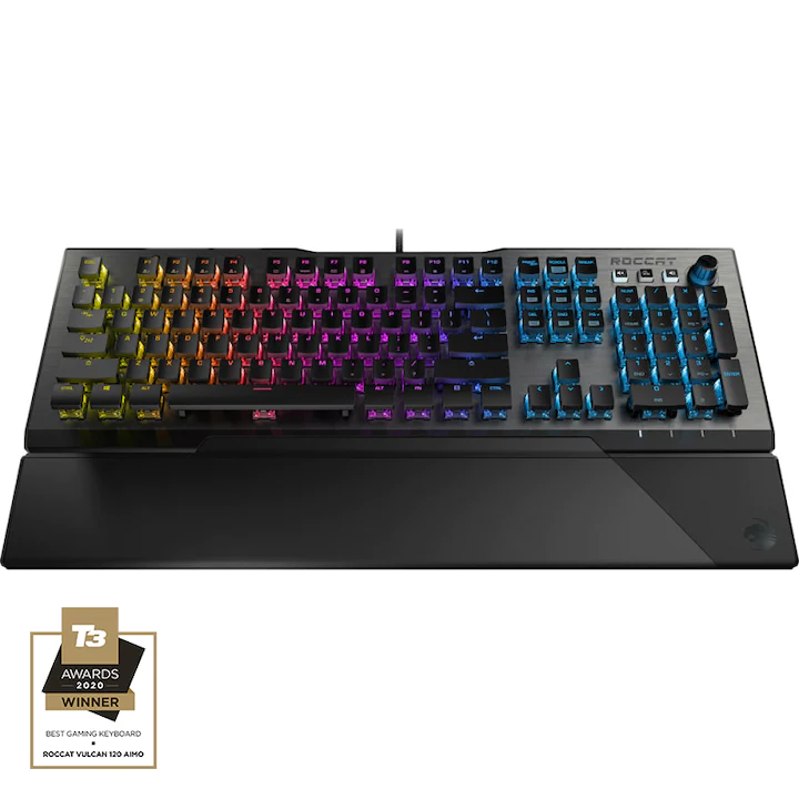 Tastatura gaming Roccat Vulcan 120 AIMO iluminată RGB