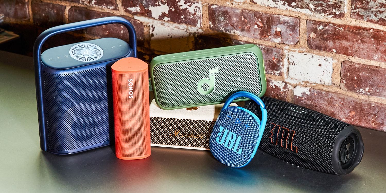 Top boxe portabile Bluetooth de la JBL, Sonos, Marshall și Anker