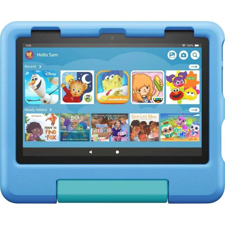 Tabletă Fire HD 8 Kids 2022 pentru copii, ecran 8 inci