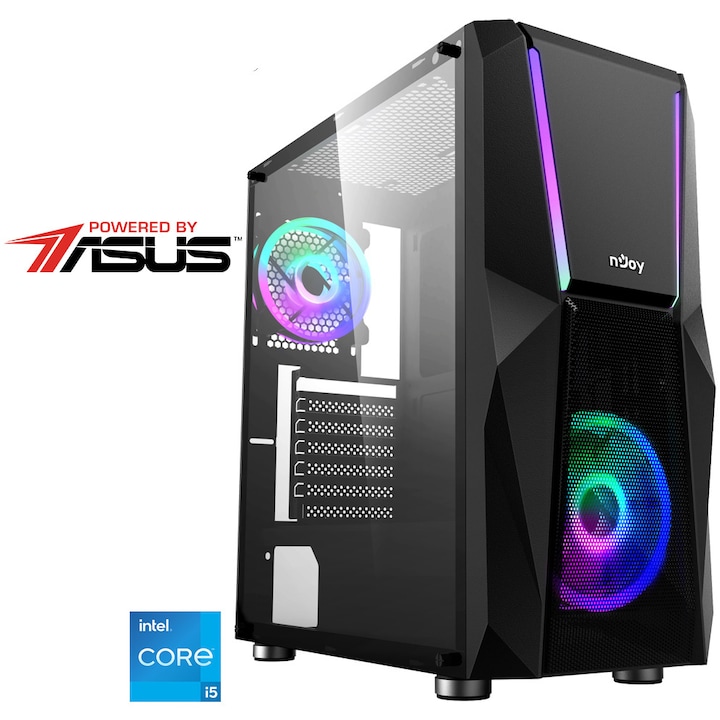 PC gaming Serioux cu Intel i5-12400F și RTX 3050