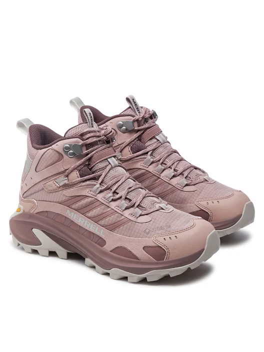Bocanci de drumeție ușori și impermeabili Merrell Moab Speed 2 Mid GTX pentru femei