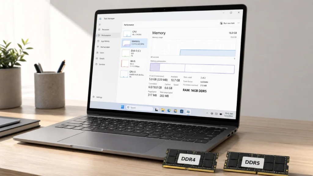 Cele mai importante diferențe DDR4 vs DDR5