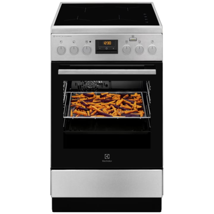 Aragaz electric Electrolux cu inducție și funcții smart