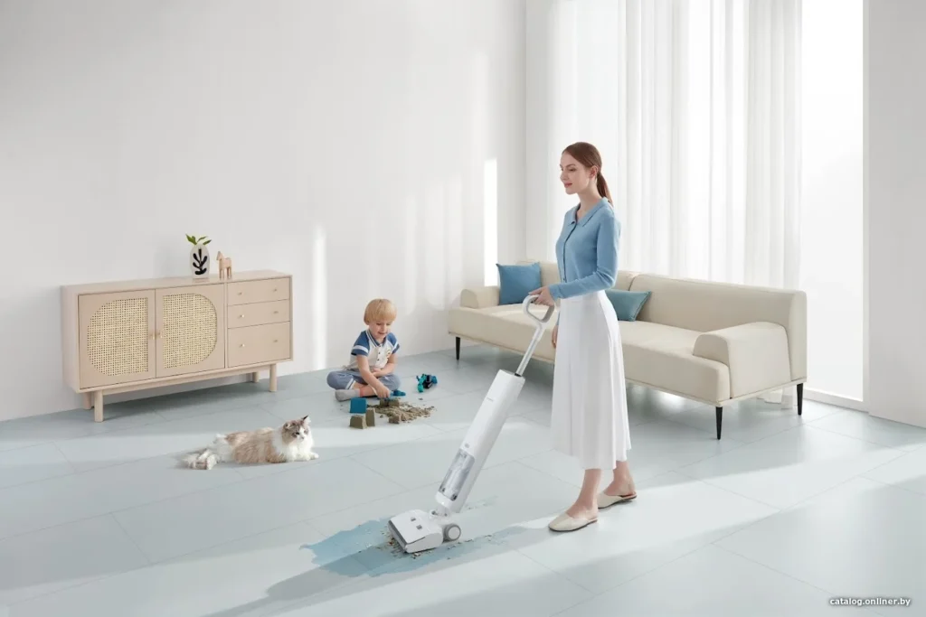 Aspirator vertical Xiaomi Truclean W10 Pro cu funcție de spălare