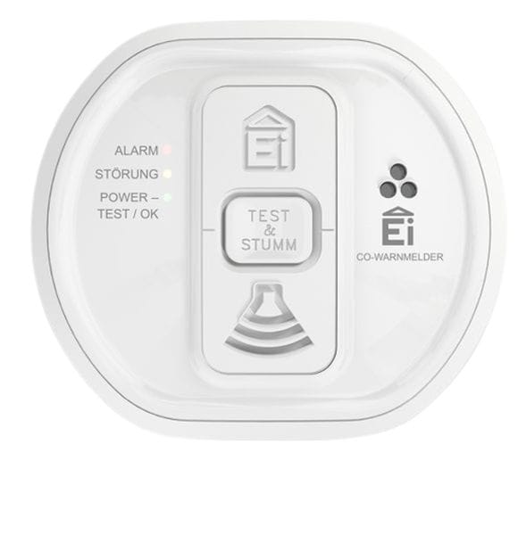 Detector de monoxid de carbon Ei Electronics Ei208iW-3XD, cu baterie 10 ani și interconectare wireless