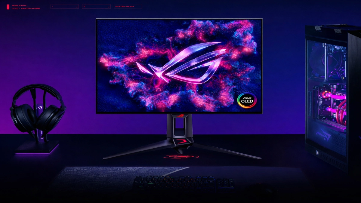 Monitor gaming ASUS ROG Swift OLED PG27AQDP QHD 480Hz