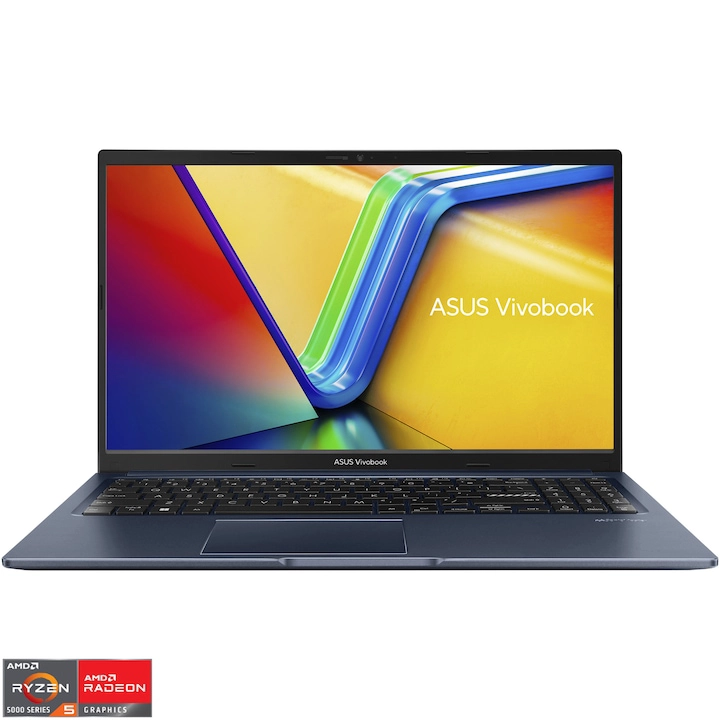 ASUS VivoBook 15 M1502QA laptop ieftin cu AMD Ryzen 5 5600H 8GB RAM 512GB SSD IPS