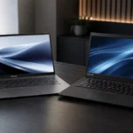 ASUS vs Lenovo laptopuri – comparație față în față pe birou