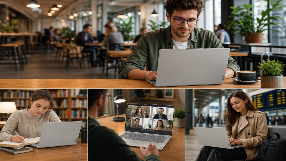 Lenovo IdeaPad Slim 5 14IMH9 — laptop ultraportabil 14 inch OLED cu Core Ultra 5 125H