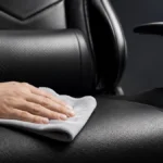 Curățare scaun gaming din piele ecologică cu cârpă de microfibră — tehnică corectă de întreținere